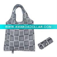 Wholesale Reused heat transfer printing foldable handbag