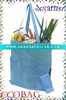 Wholesale 190T promotional foldable polyester shopping bags