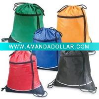 Nylon drawstring bag