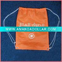 polyester drawstring bag
