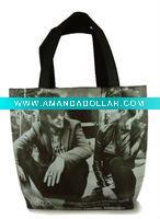 hot!sale! fashion handed promotional polyester shopping bag(050969)