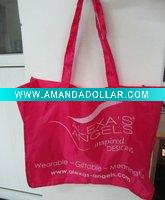 Wholesale Durable polyester shopping tote bag