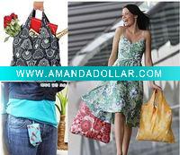 Wholesale foldable nylon shopping bag