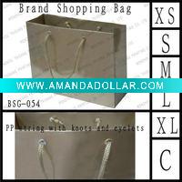 For watch gold printing art paper carrier bag
