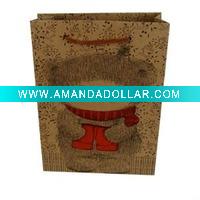 Wholesale hot!sale! fashion handed promotional shopping paper bag(050971)