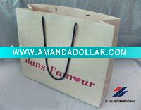 Wholesale kraft paper shooping bag