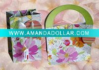 Wholesale HOT 2011 Red Leaves hand paper bag