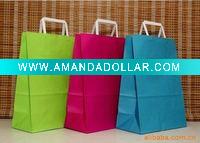 White kraft bag