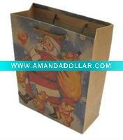 Wholesale hot!sale! fashion handed promotional shopping paper bag(050973)
