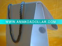 whit Kraft paper packaging bag