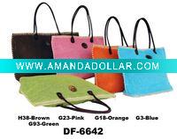 Wholesale paper straw promotional shopping bag