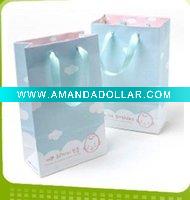Wholesale paper gift shopping bag