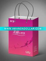 Wholesale shopping paper bag ,