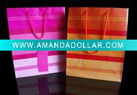 Wholesale HOT 2011 red leaves high quality printing paper gift bag