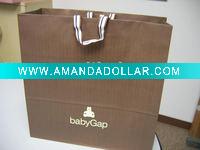 Wholesale printing paper shopping bag