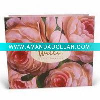 Wholesale Flower design retail paper bags