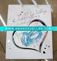 Wholesale paper shopping bag for clothing
