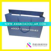Wholesale 2011 shopping luxury paper bag for clothes in high quality