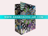 Wholesale SUNFLOWER FASHION SHOPPING BAG MADE OF PAPER