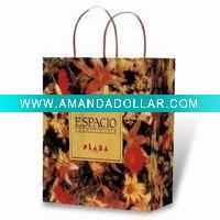Wholesale recyclable shopping paper bag