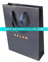 Wholesale ribbon handle gift paper bag