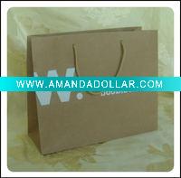 Yellow Kraft Paper Bag