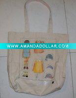 Wholesale manufactory recycled 100% cotton tote bag