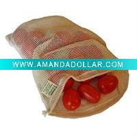 Wholesale Reusable Mesh produce bag for storage DF806