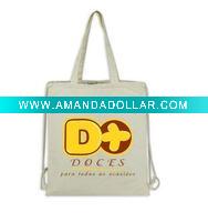 Wholesale Cotton Drawing string bag