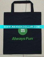 sell cotton fabric printing logo shopping bag