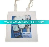 Wholesale promotion cotton canvas bag