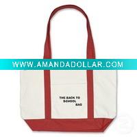 red pretty girl school bag