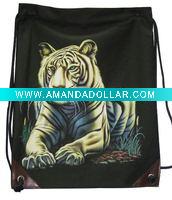 Wholesale photo printing cotton drawstring back pack