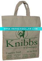 Wholesale organic cotton shopping bag