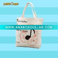 Wholesale fashion tote cotton bag(LSGW-028)