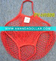 Wholesale organic cotton string bag