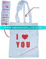 2010 Newest folding cotton tote shopping bag