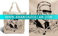 organic cotton shopping bag