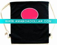 Wholesale Logo Printing 100%Cotton Backpack