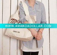 Wholesale packing cotton handle bag