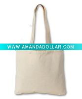 Wholesale Natural canvas shopping bag
