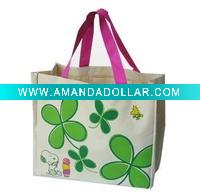Wholesale beautiful & eco cotton shopping bag