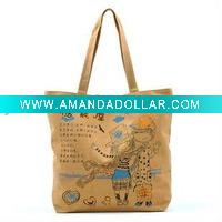 canvas shopping bag