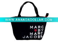 souvenir black canvas tote bag