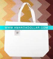 100% organic cotton handled shopping bag