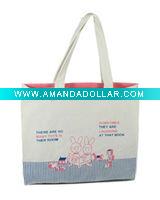 Wholesale supermarket canvas bag
