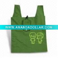 Wholesale Ecological foldable cotton T-shirt bag
