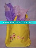 cotton recycle shopping bag