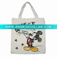 Canvas tote bag in Different Surface Finishes