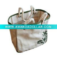 Canvas shopping bag